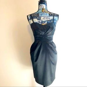 Black party dress with pockets